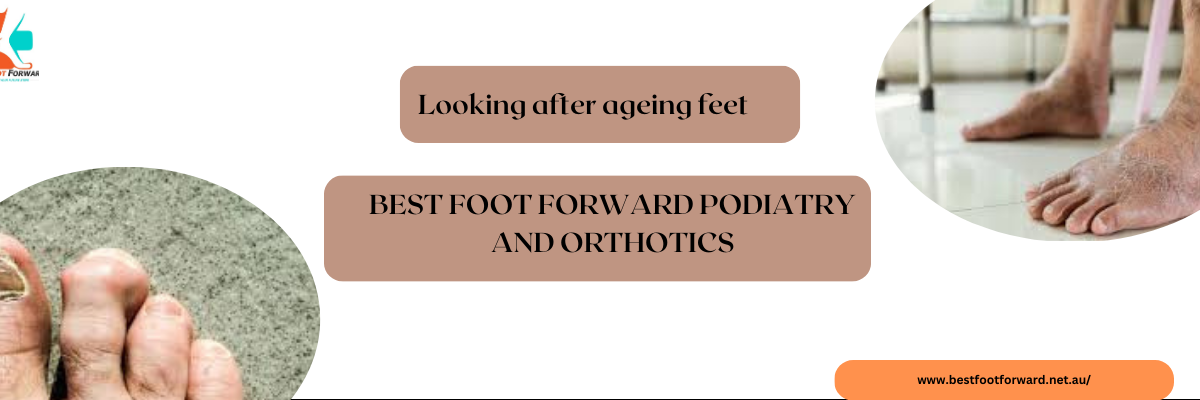 Looking after ageing feet